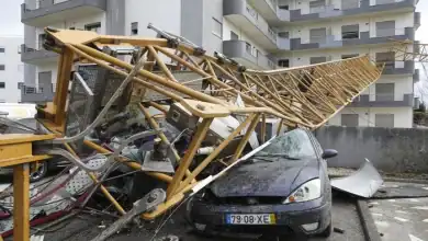 البرتغال: العاصفة «كريستين» تخلّف أربعة قتلى وخسائر كبيرة