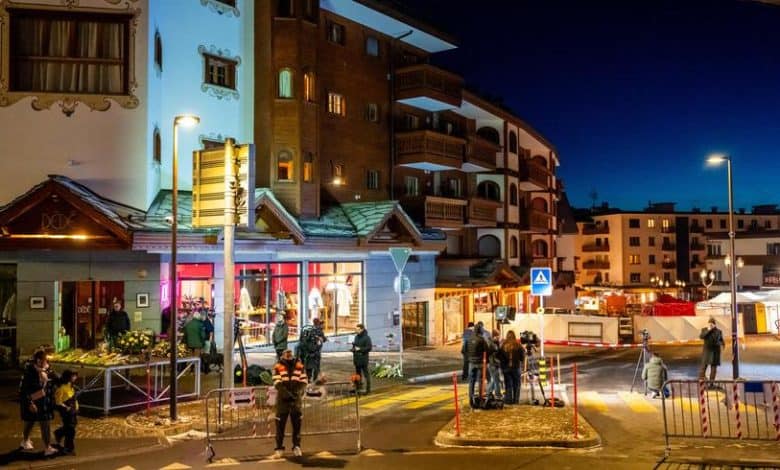 الشرطة السويسرية: نحو 40 قتيلاً و115 جريحاً في حريق بمنتجع للتزلج