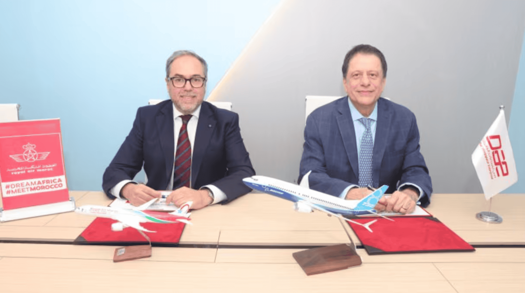 Royal Air Maroc renforce sa flotte avec 13 Boeing 737 MAX 1 الخطوط الملكية المغربية تعزّز أسطولها بـ13 طائرة بوينغ 737 ماكس