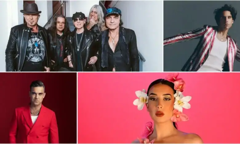 روبي ويليامز وسكوربيونز وميكا ونايكا يقودون برنامج مهرجان جازابلانكا 2026