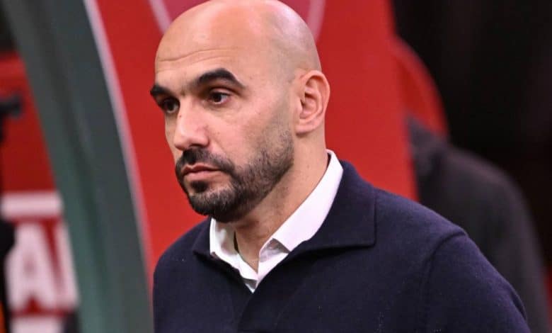 وليد الركراكي يستقيل من منصبه كمدرب للمنتخب المغربي