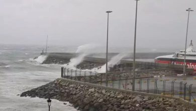 تعليق الملاحة البحرية بين طريفة وطنجة بسبب سوء الأحوال الجوية