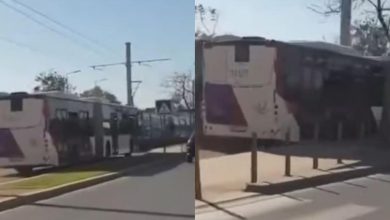 حافلة فوق سكة الترام.. ترامواي الرباط–سلا يوضح خلفيات الفيديو المتداول