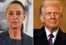 اتصال هاتفي بين شينباوم وترامب بعد مقتل زعيم “كارتل خاليسكو”