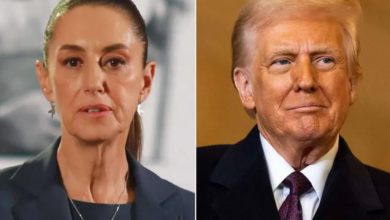 اتصال هاتفي بين شينباوم وترامب بعد مقتل زعيم “كارتل خاليسكو”