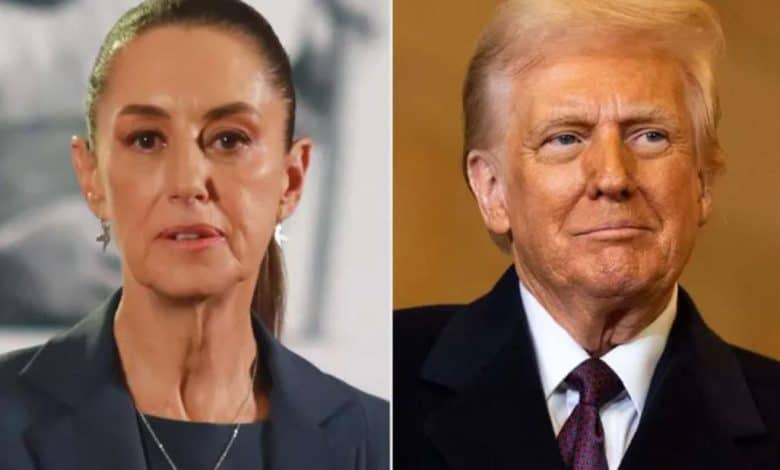 اتصال هاتفي بين شينباوم وترامب بعد مقتل زعيم “كارتل خاليسكو”