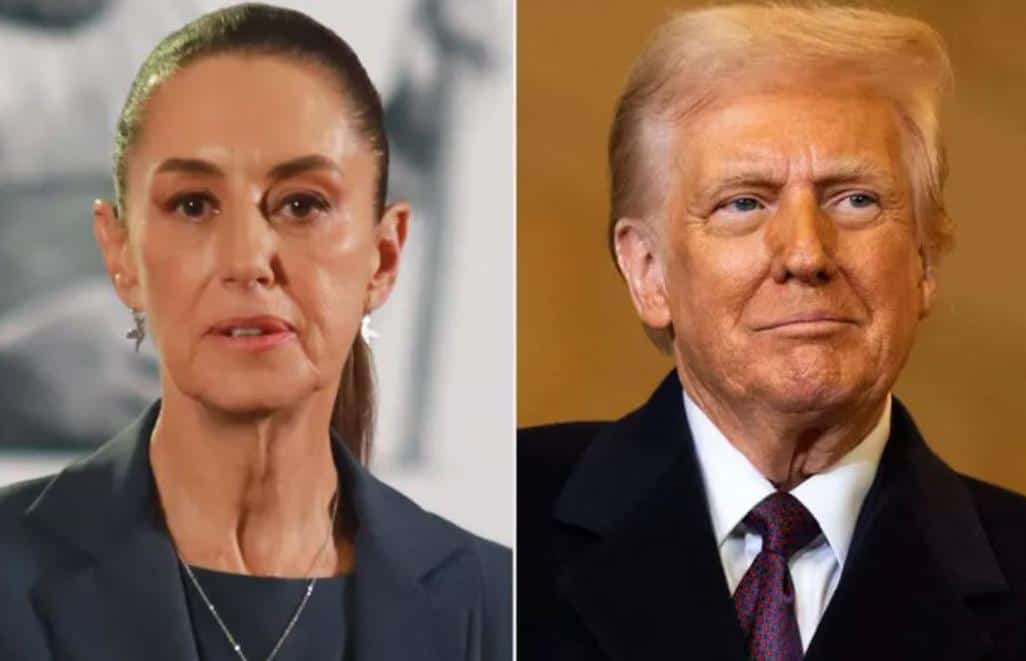 Scheinbaum et Trump se téléphonent après l'assassinat du chef du cartel de Jalisco 1 اتصال هاتفي بين شينباوم وترامب بعد مقتل زعيم “كارتل خاليسكو”