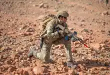 الأمير غابرييل البلجيكي في تدريب عسكري شتوي بالمغرب