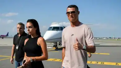 طائرة رونالدو تغادر الرياض وتتوجه إلى مدريد