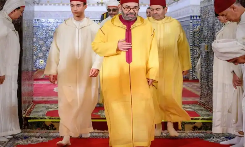 جلالة الملك يترأس حفلاً دينياً لإحياء ليلة القدر بالقصر الملكي بالرباط