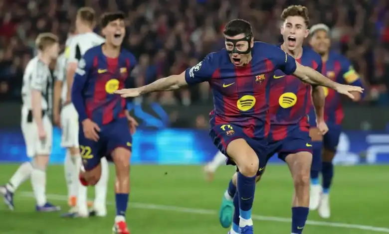 برشلونة يكتسح نيوكاسل بسباعية ويتأهل إلى ربع نهائي دوري الأبطال