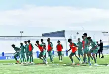 أشبال الأطلس يستعدون لانطلاق بطولة شمال إفريقيا في ليبيا