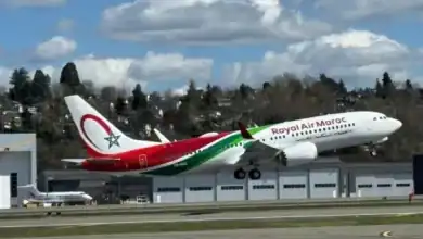 الخطوط الملكية المغربية تتسلم أول طائرة Boeing 737-8 MAX