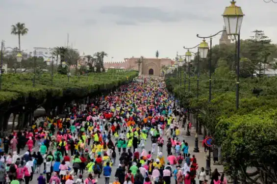 أكثر من 12 ألف مشاركة في الدورة 16 لسباق النصر النسوي بالرباط