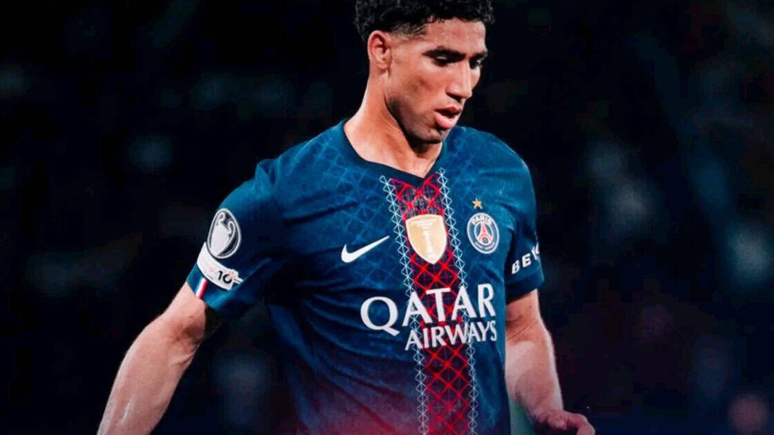 Un coup dur pour Paris. Hakimi menacé d'absence contre le Bayern Munich 1 ضربة محتملة لباريس.. حكيمي مهدد بالغياب أمام بايرن ميونخ