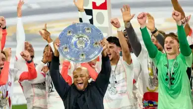 بايرن ميونيخ يحسم درع البوندسليغا للمرة 35 ويواصل مطاردة الثلاثية