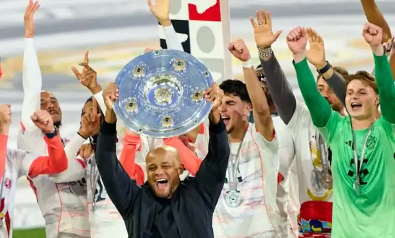 بايرن ميونيخ يحسم درع البوندسليغا للمرة 35 ويواصل مطاردة الثلاثية