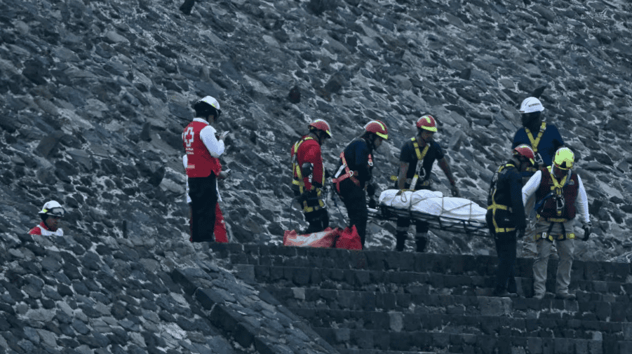 Mexique. Un touriste tué et plusieurs visiteurs blessés lors d'une fusillade au sommet d'une pyramide historique 1 مكسيك.. مقتل سائحة وإصابة عدة زوار في إطلاق نار فوق هرم تاريخي