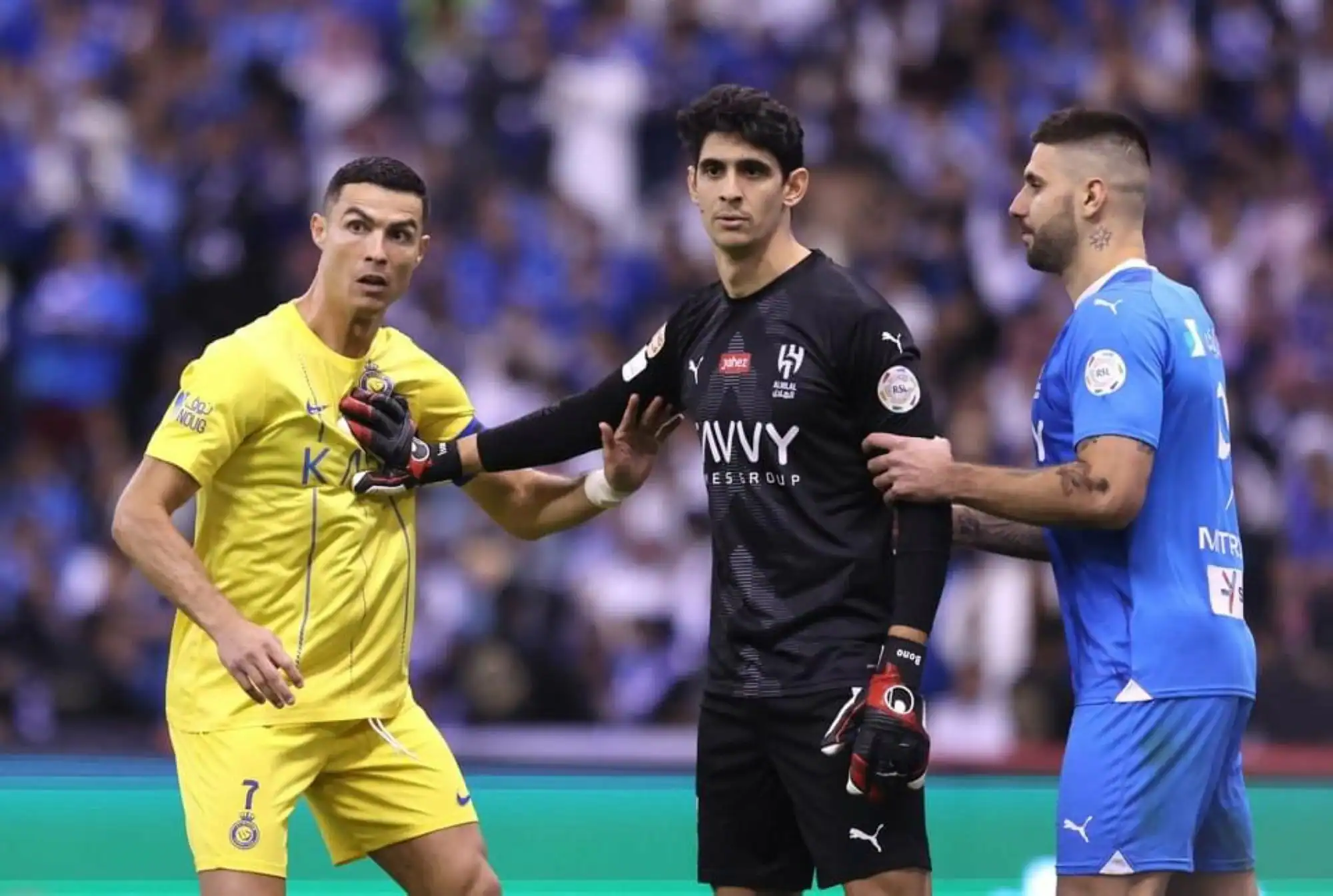 Le derby de Riyad met le feu aux poudres. Al Nasr a une chance de conclure, Hilal s'accroche à l'espoir 1 ديربي الرياض يشعل الصراع.. النصر أمام فرصة الحسم والهلال يتمسك بالأمل