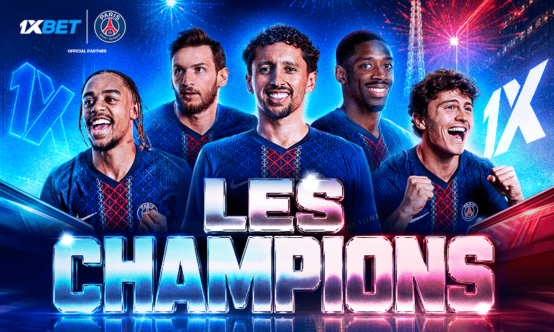 Le Paris Saint-Germain continue de dominer et est sacré champion de France pour la cinquième fois consécutive-1xbet