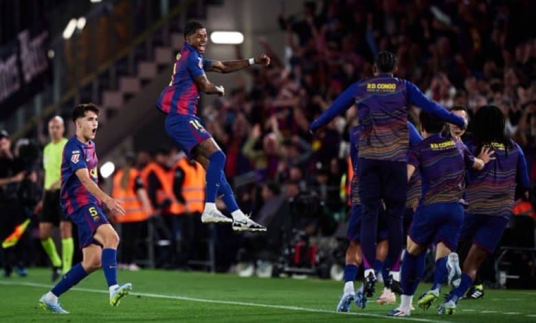 برشلونة يحسم الكلاسيكو ويتوج بلقب الدوري الإسباني للمرة الـ29