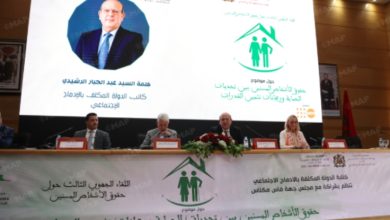 الرشيدي يدعو إلى تقوية حماية المسنين وإدماجهم في التنمية