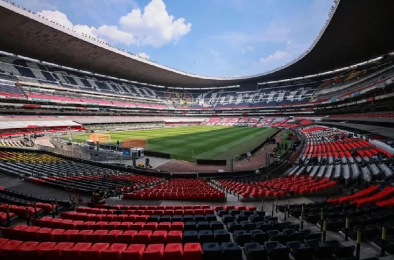 Le stade Azteca entre en phase de Coupe du Monde Le Mexique est officiellement remis à la FIFA 1 ملعب أزتيكا يدخل مرحلة المونديال.. المكسيك تسلمه رسميا إلى فيفا