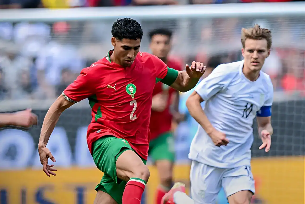 المغرب يتعادل مع النرويج قبل كأس العالم