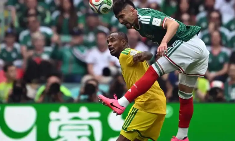 Le Mexique démarre en force la Coupe du monde 2026 en s'imposant 2-0 face à l'Afrique du Sud 1 المكسيك تضرب بقوة في افتتاح مونديال 2026 وتسقط جنوب إفريقيا بثنائية