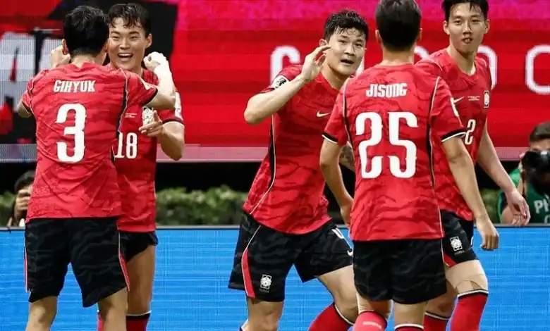 La Corée du Sud remonte au score et renverse son retard face à la Tchéquie lors des qualifications pour la Coupe du monde 2026 1 كوريا الجنوبية تعود من بعيد وتقلب تأخرها أمام تشيكيا في مونديال 2026