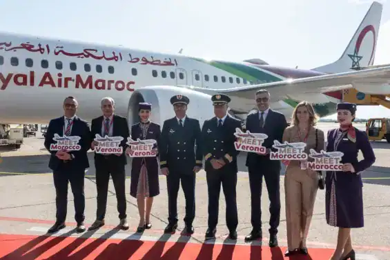 الخطوط الملكية المغربية تفتح جسراً جديداً بين فيرونا والدار البيضاء