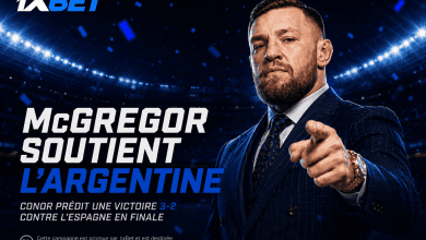 Conor McGregor parie 100 000 dollars sur l'issue de la finale de la Coupe du monde avec 1xBet