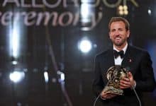 Harry Kane reçoit le Ballon d'or 2026 à l'Palladium de Londres